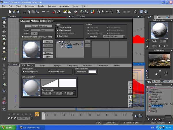 Creation of Elemental view: Step 11